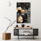 NATURE'S DARK EMBRACE Selbstklebendes Poster - Hochformat