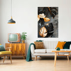 NATURE'S DARK EMBRACE Selbstklebendes Poster - Hochformat