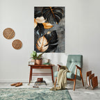 NATURE'S DARK EMBRACE Selbstklebendes Poster - Hochformat