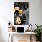 NATURE'S DARK EMBRACE Selbstklebendes Poster - Hochformat