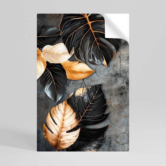 NATURE'S DARK EMBRACE Selbstklebendes Poster - Hochformat