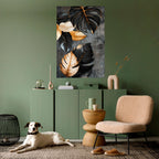 NATURE'S DARK EMBRACE Selbstklebendes Poster - Hochformat