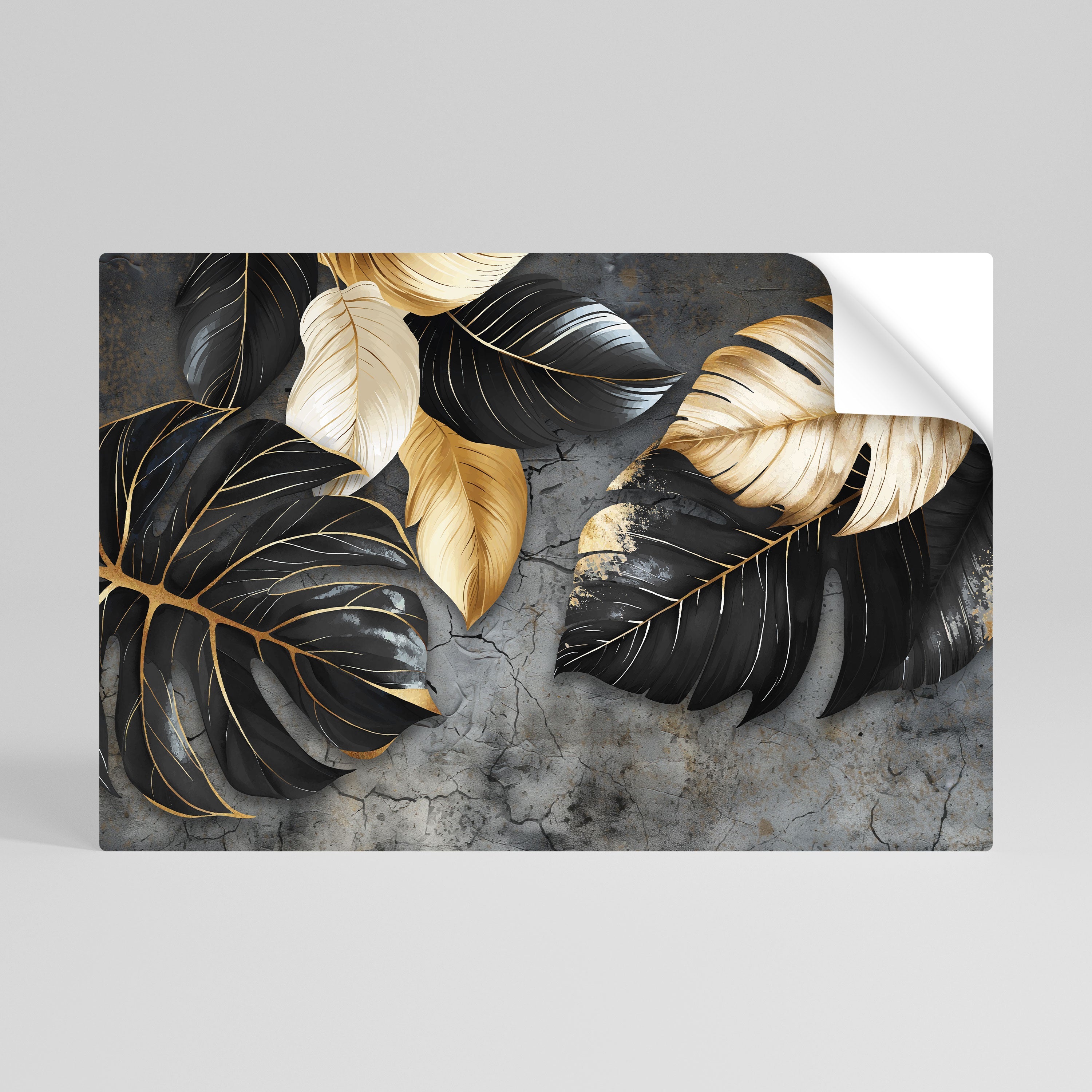 NATURE'S DARK EMBRACE Horizontales Poster zum Abziehen und Aufkleben