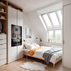 COW IN RELAXATION Selbstklebendes Poster - Hochformat