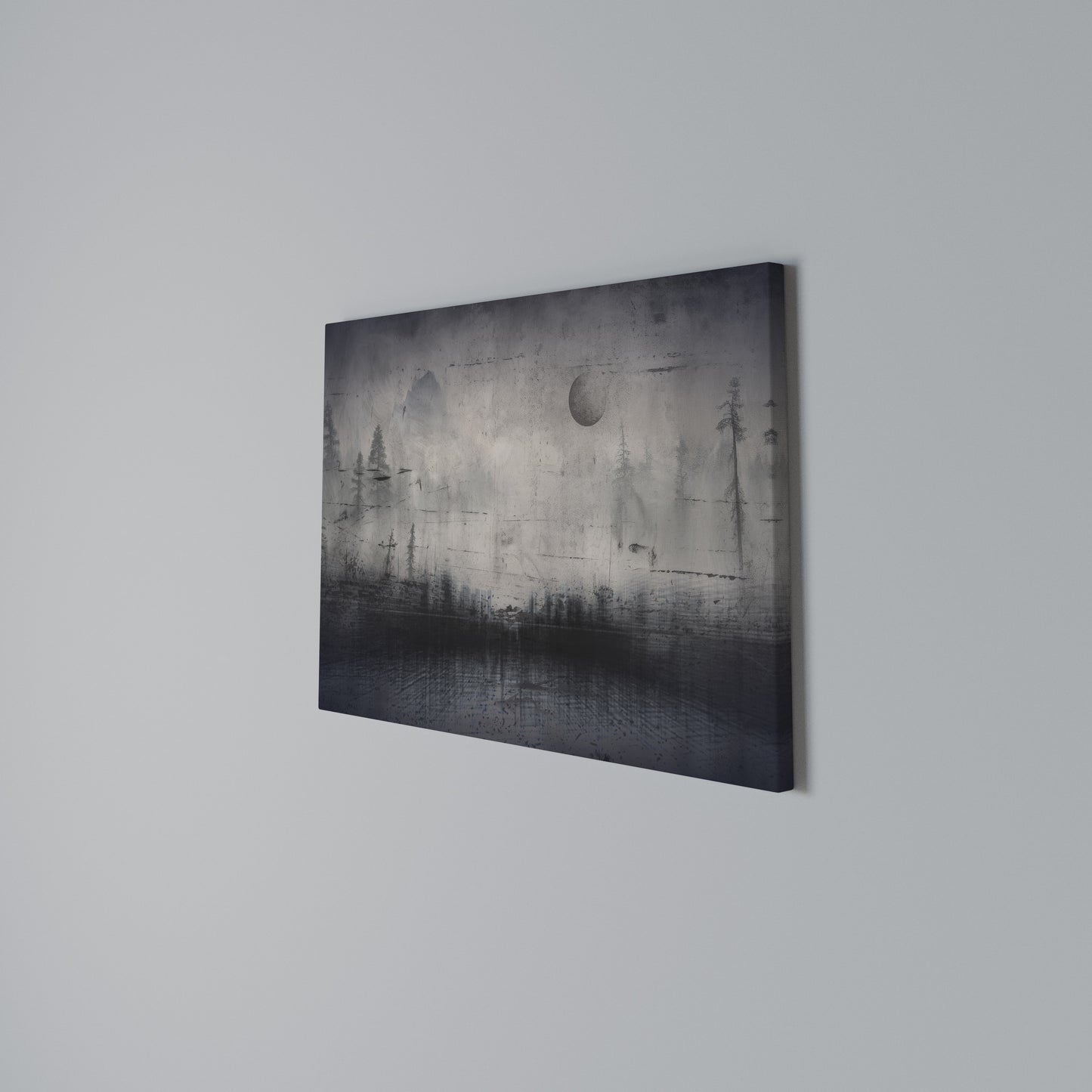 ECLIPSE OF SERENITY Horizontal Canvas Print