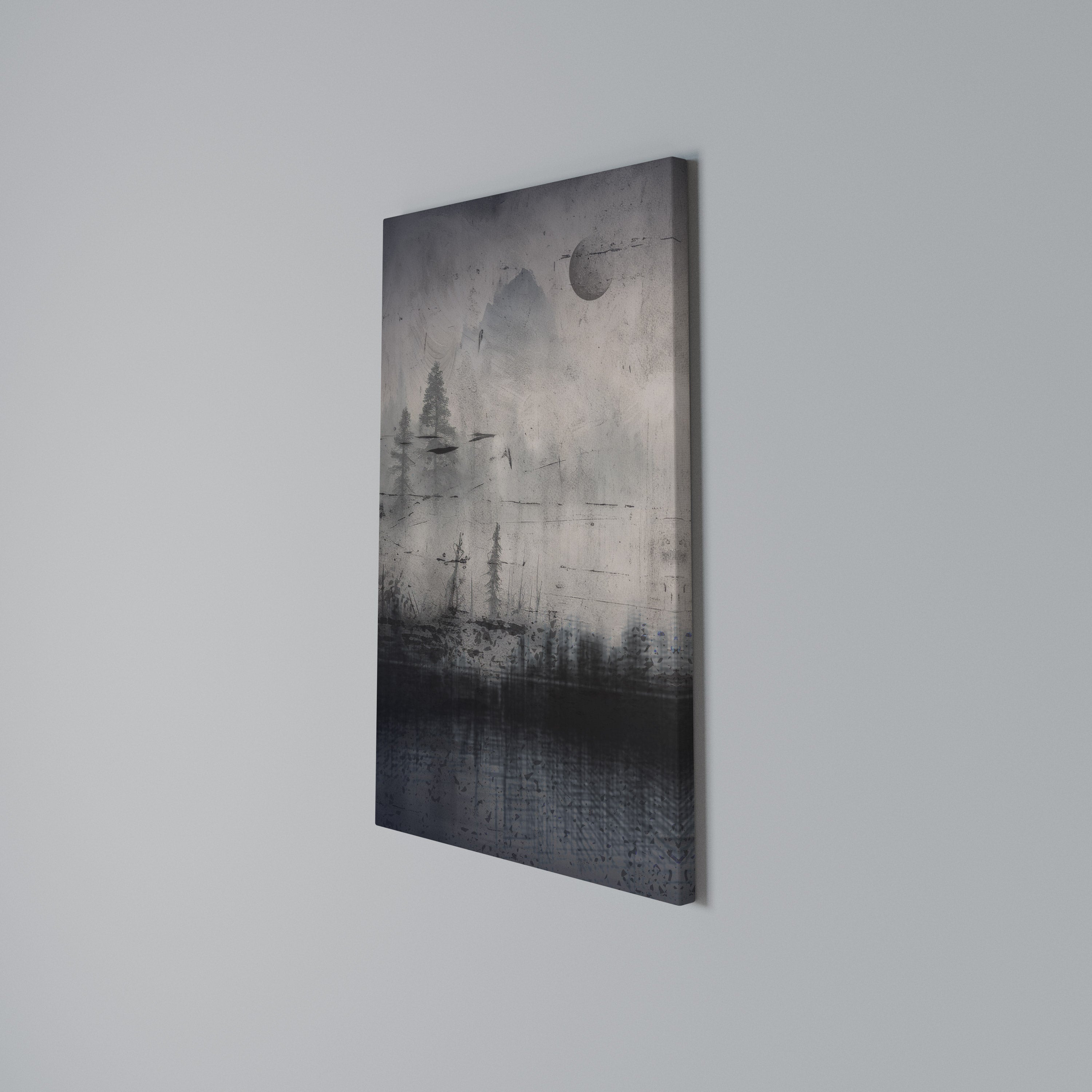 ECLIPSE OF SERENITY Vertical Canvas Print