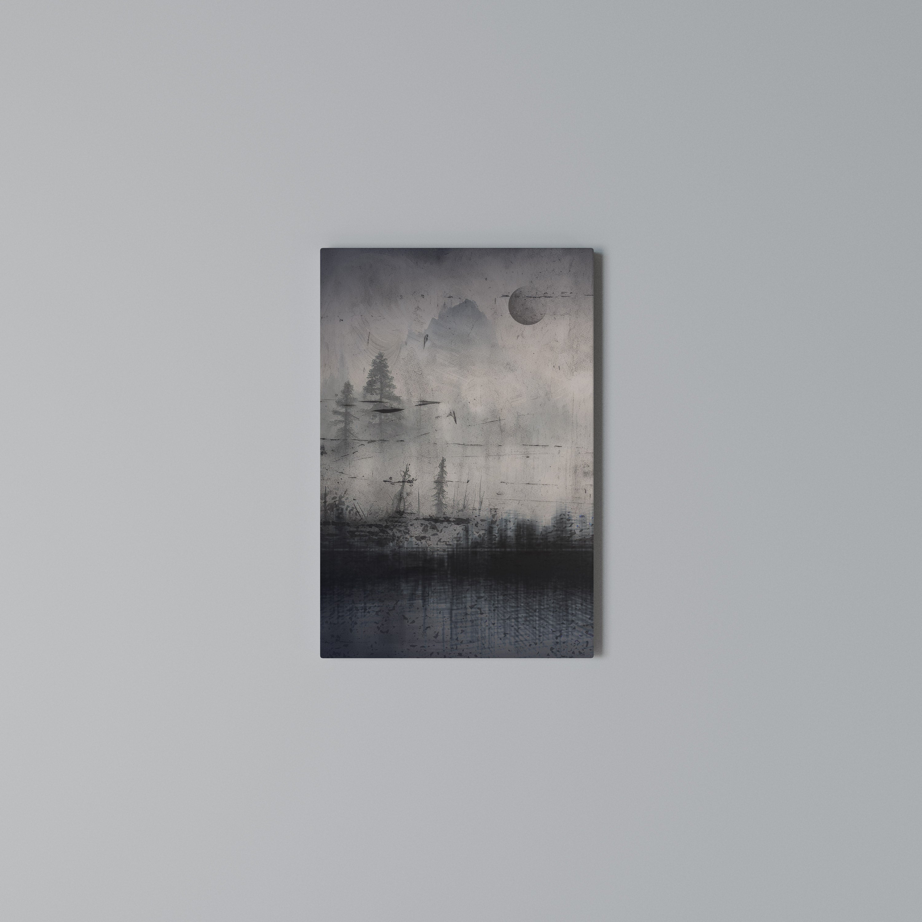 ECLIPSE OF SERENITY Vertical Canvas Print