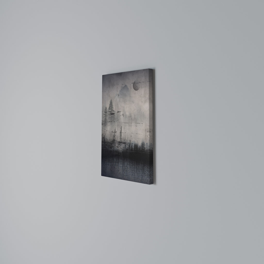 ECLIPSE OF SERENITY Vertical Canvas Print