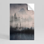 ECLIPSE OF SERENITY Selbstklebendes Poster - Hochformat