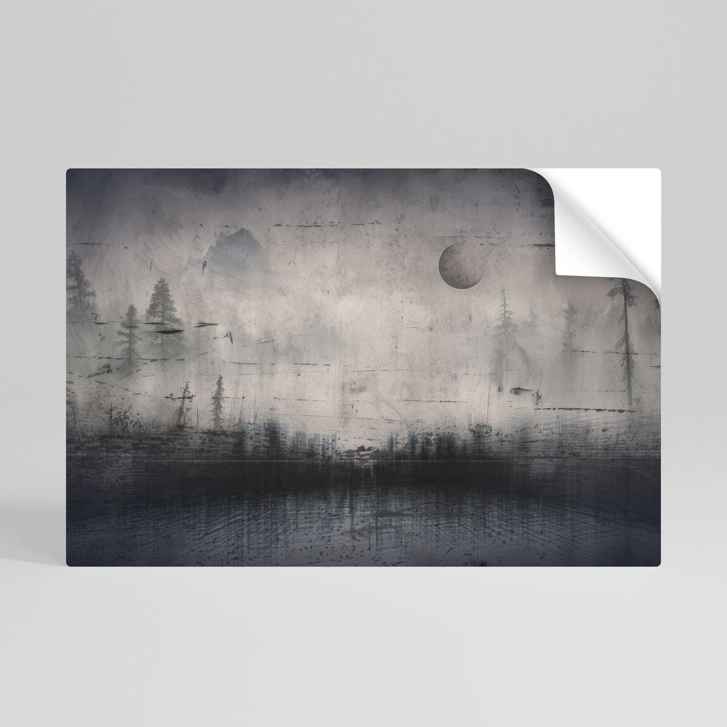 ECLIPSE OF SERENITY Horizontales Poster zum Abziehen und Aufkleben