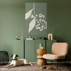 SERENE LEAFY FANTASIES Selbstklebendes Poster - Hochformat