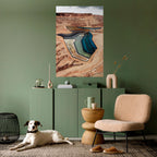 HARMONY IN LAYERS Selbstklebendes Poster - Hochformat