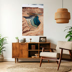 HARMONY IN LAYERS Selbstklebendes Poster - Hochformat