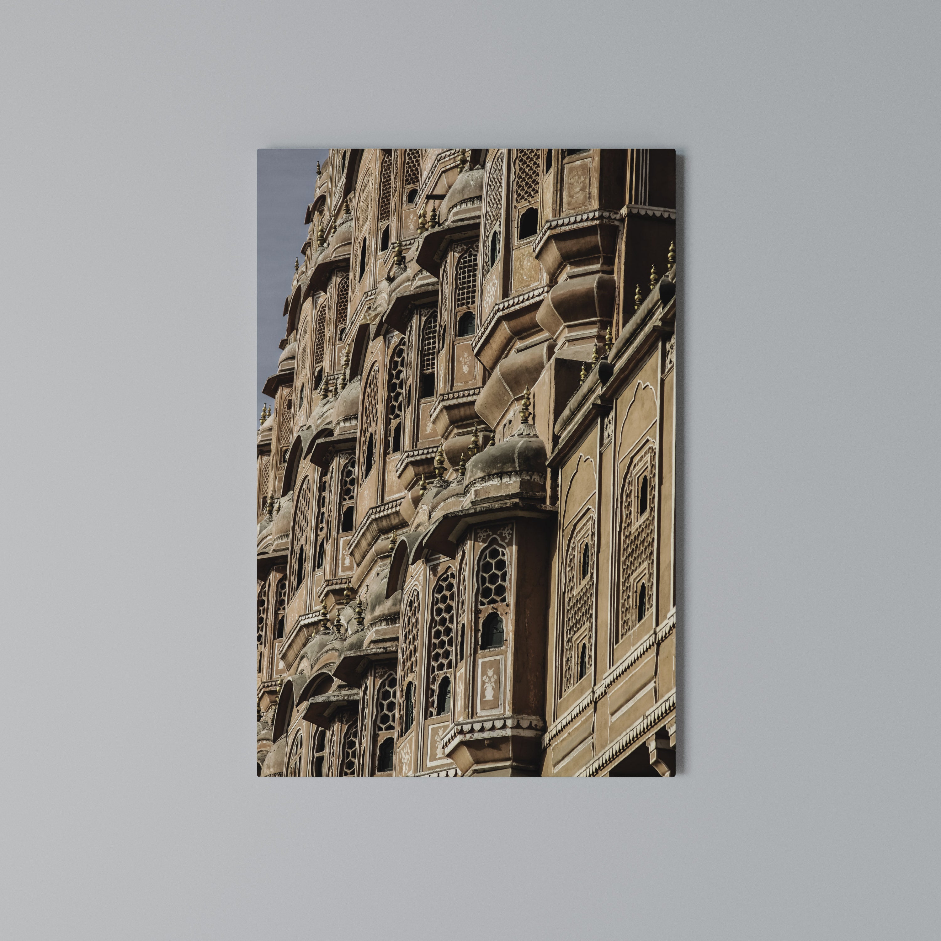 MAJESTIC FACADE FANTASY Vertical Canvas Print