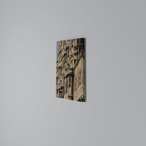 MAJESTIC FACADE FANTASY Vertical Canvas Print