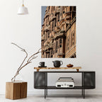 MAJESTIC FACADE FANTASY Selbstklebendes Poster - Hochformat