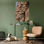 MAJESTIC FACADE FANTASY Selbstklebendes Poster - Hochformat