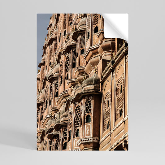 MAJESTIC FACADE FANTASY Peel and Stick Vertical Poster