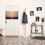 SUNSET FLIGHT SYMPHONY Selbstklebendes Horizontal-Poster