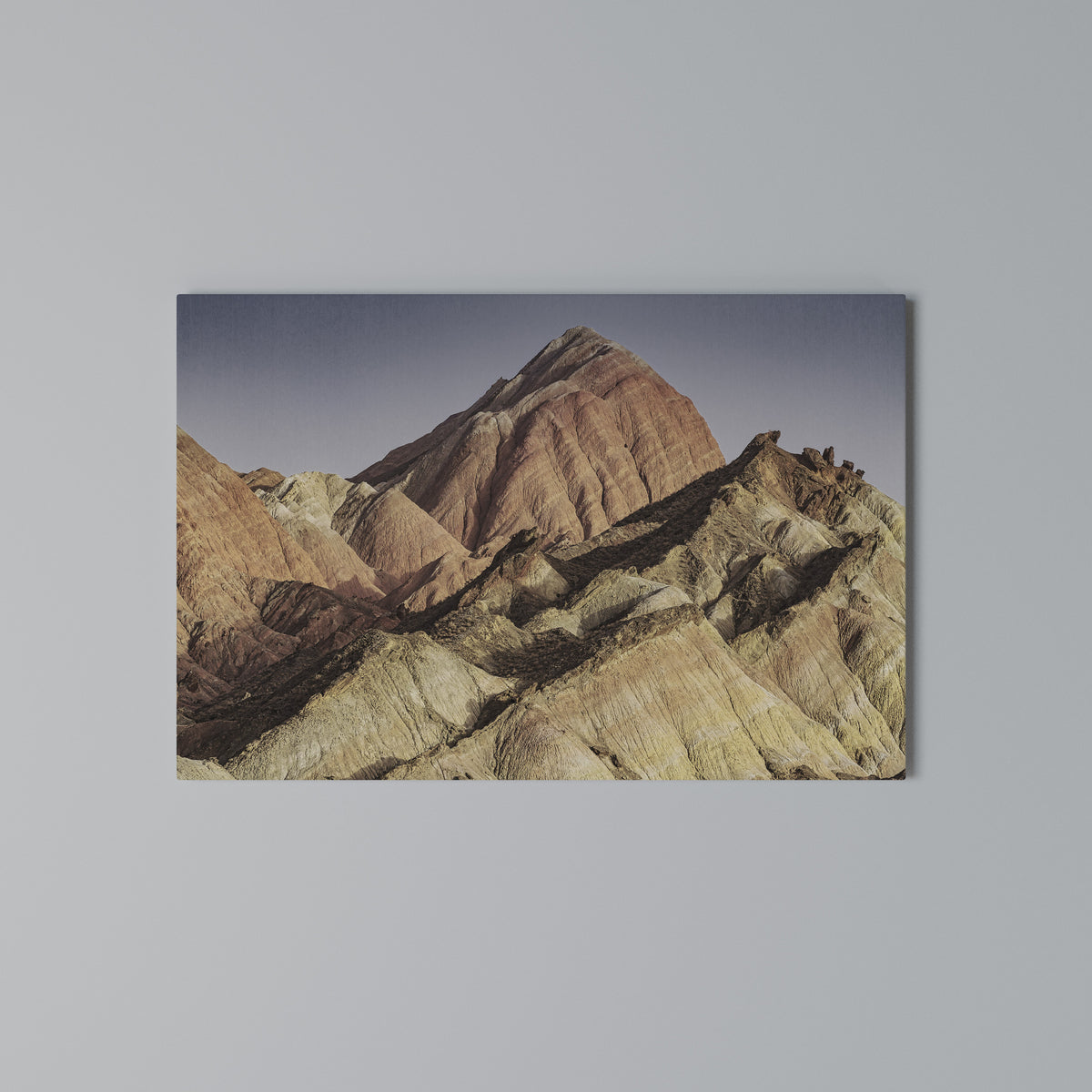 PEAKS OF PAINTED DREAMS Horizontal Canvas Print