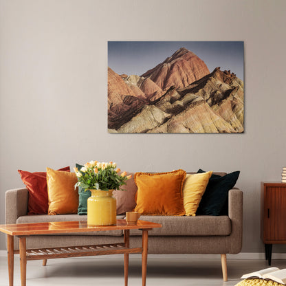PEAKS OF PAINTED DREAMS Horizontal Canvas Print