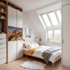 PEAKS OF PAINTED DREAMS Selbstklebendes Horizontal-Poster