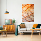 ELEGANT VEINING Selbstklebendes Poster - Hochformat