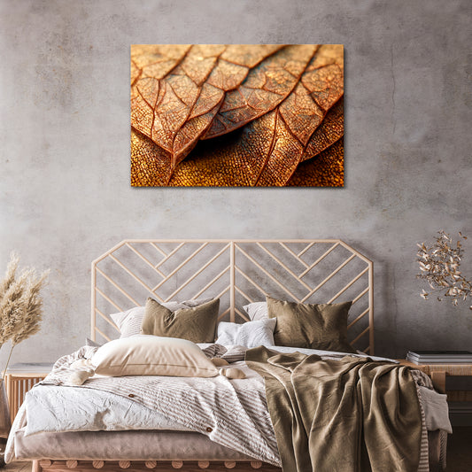 RUSTIC TEXTURE STUDY Horizontal Canvas Print