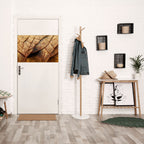 RUSTIC TEXTURE STUDY Peel and Stick Horizontal Poster