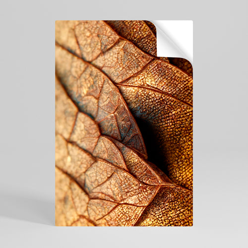 RUSTIC TEXTURE STUDY Selbstklebendes Poster - Hochformat