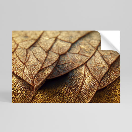 RUSTIC TEXTURE STUDY Selbstklebendes Horizontal-Poster