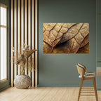 RUSTIC TEXTURE STUDY Peel and Stick Horizontal Poster