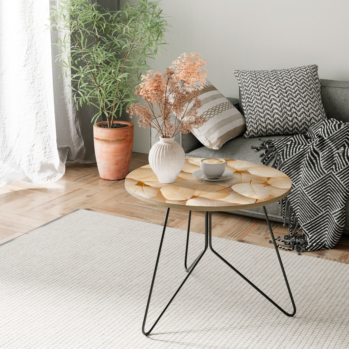 VELLUM LEAF SYMPHONY Couchtisch