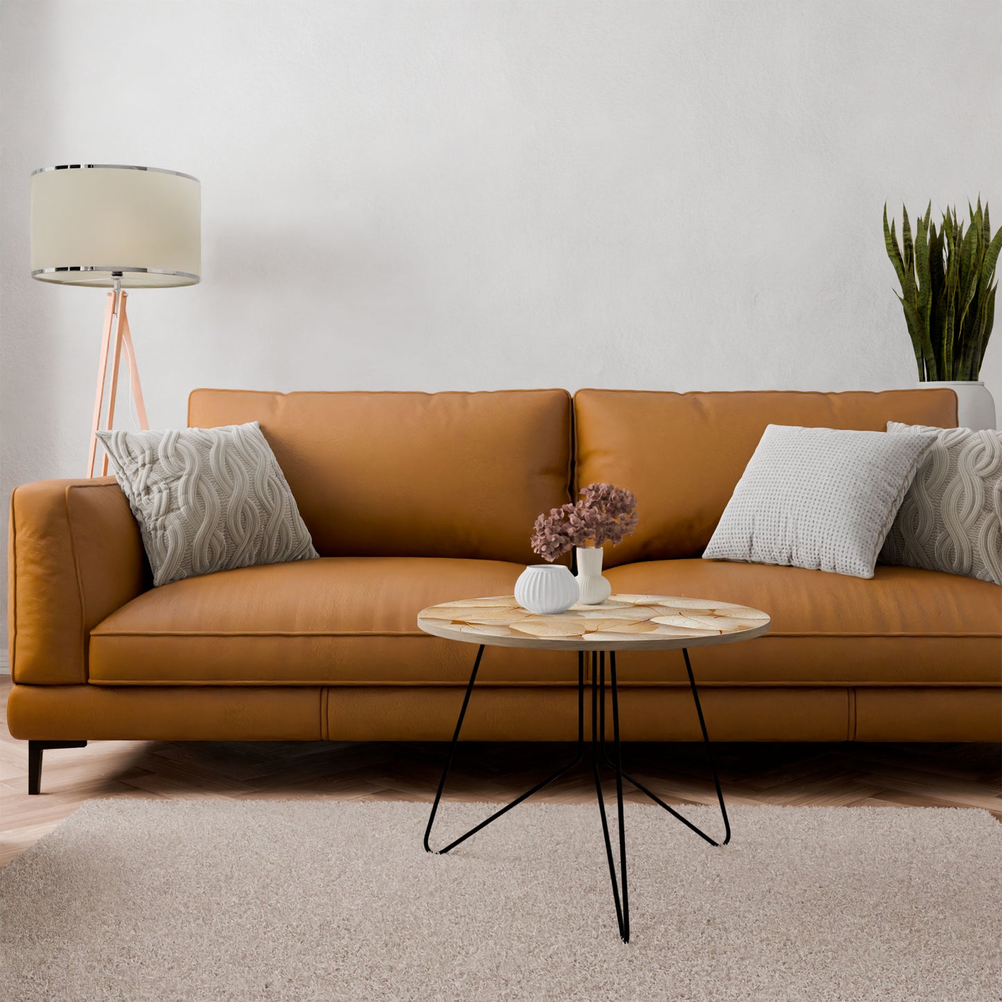 VELLUM LEAF SYMPHONY Coffee Table