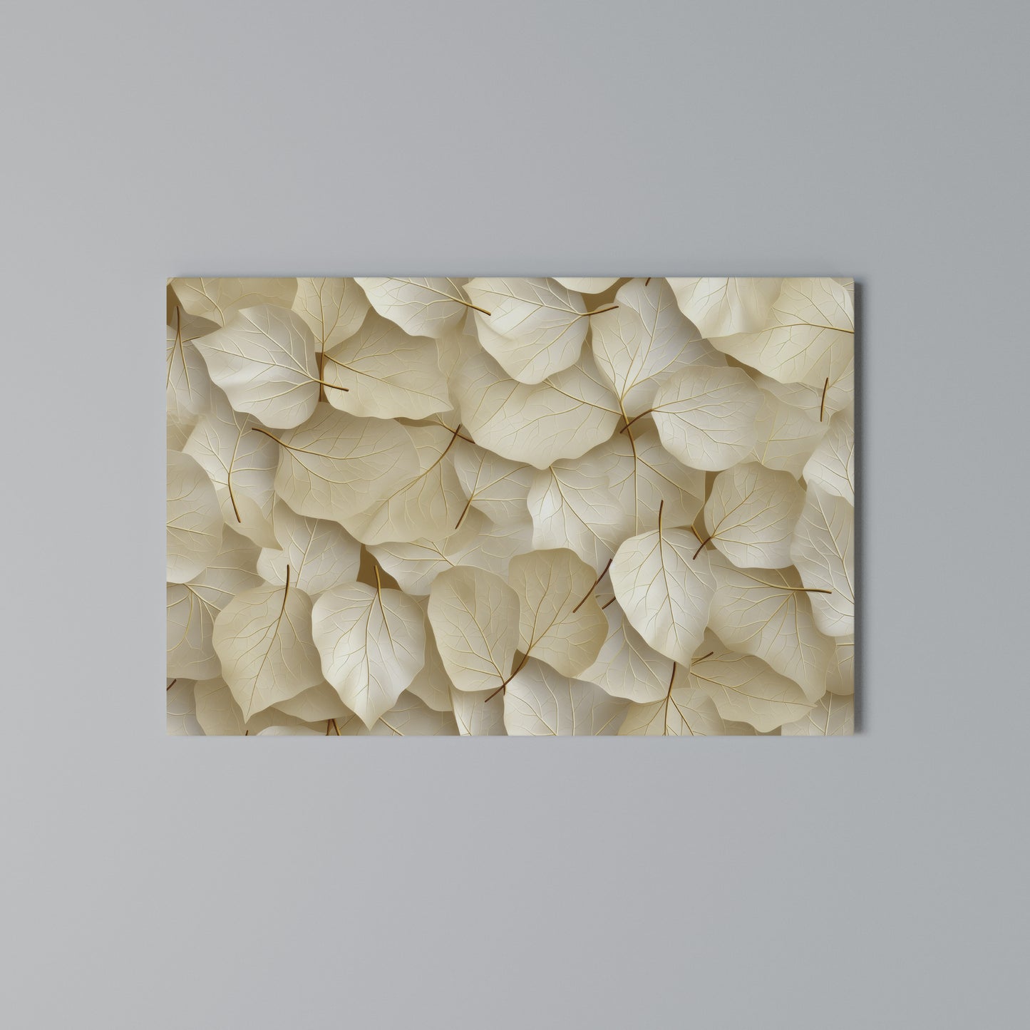 VELLUM LEAF SYMPHONY Horizontal Canvas Print