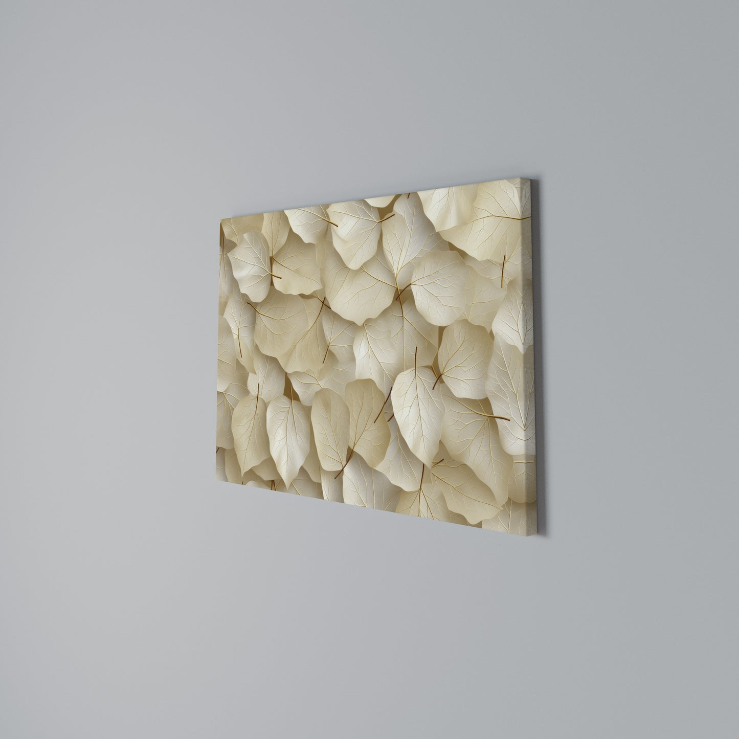 VELLUM LEAF SYMPHONY Horizontal Canvas Print