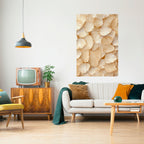 VELLUM LEAF SYMPHONY Selbstklebendes Poster - Hochformat