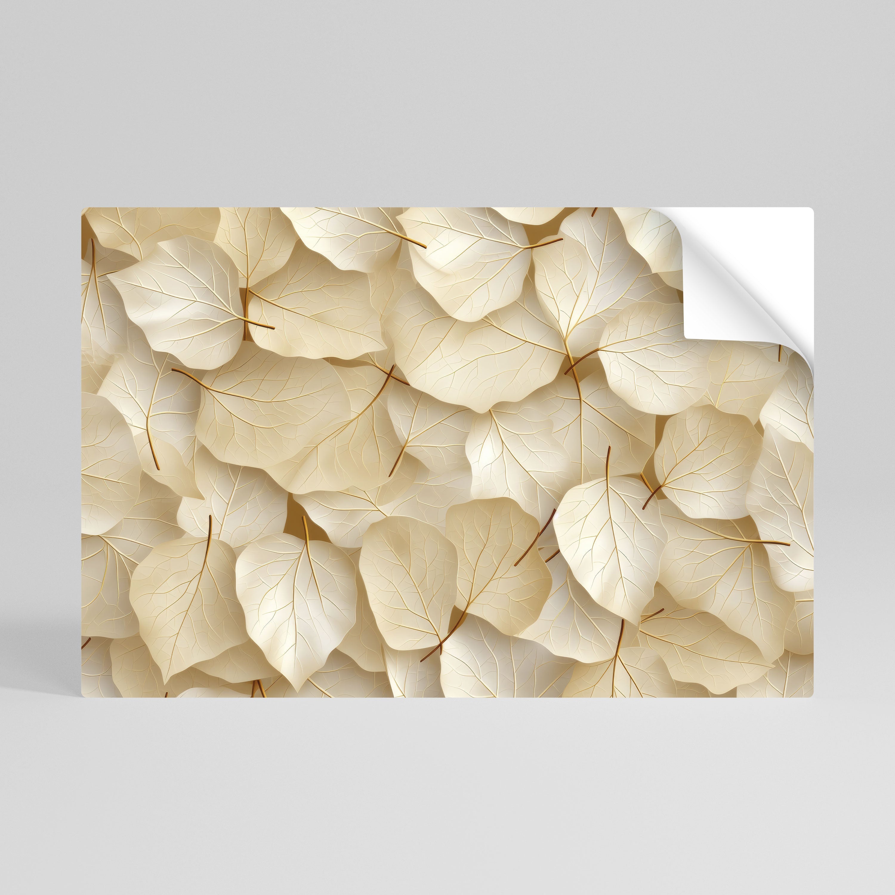 VELLUM LEAF SYMPHONY Horizontales Poster zum Abziehen und Aufkleben