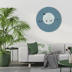 MOONLIT REST Round Wall Art