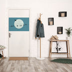 MOONLIT REST Selbstklebendes Horizontal-Poster