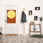 MOONLIT MIGRATION Selbstklebendes Poster - Hochformat