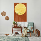 MOONLIT MIGRATION Selbstklebendes Poster - Hochformat