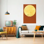 MOONLIT MIGRATION Selbstklebendes Poster - Hochformat