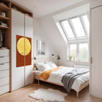 MOONLIT MIGRATION Selbstklebendes Poster - Hochformat