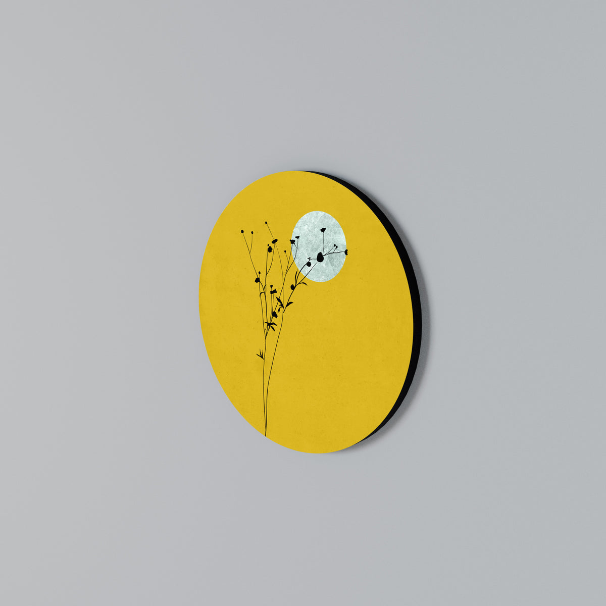 RISE IN THE LIGHT Round Wall Art