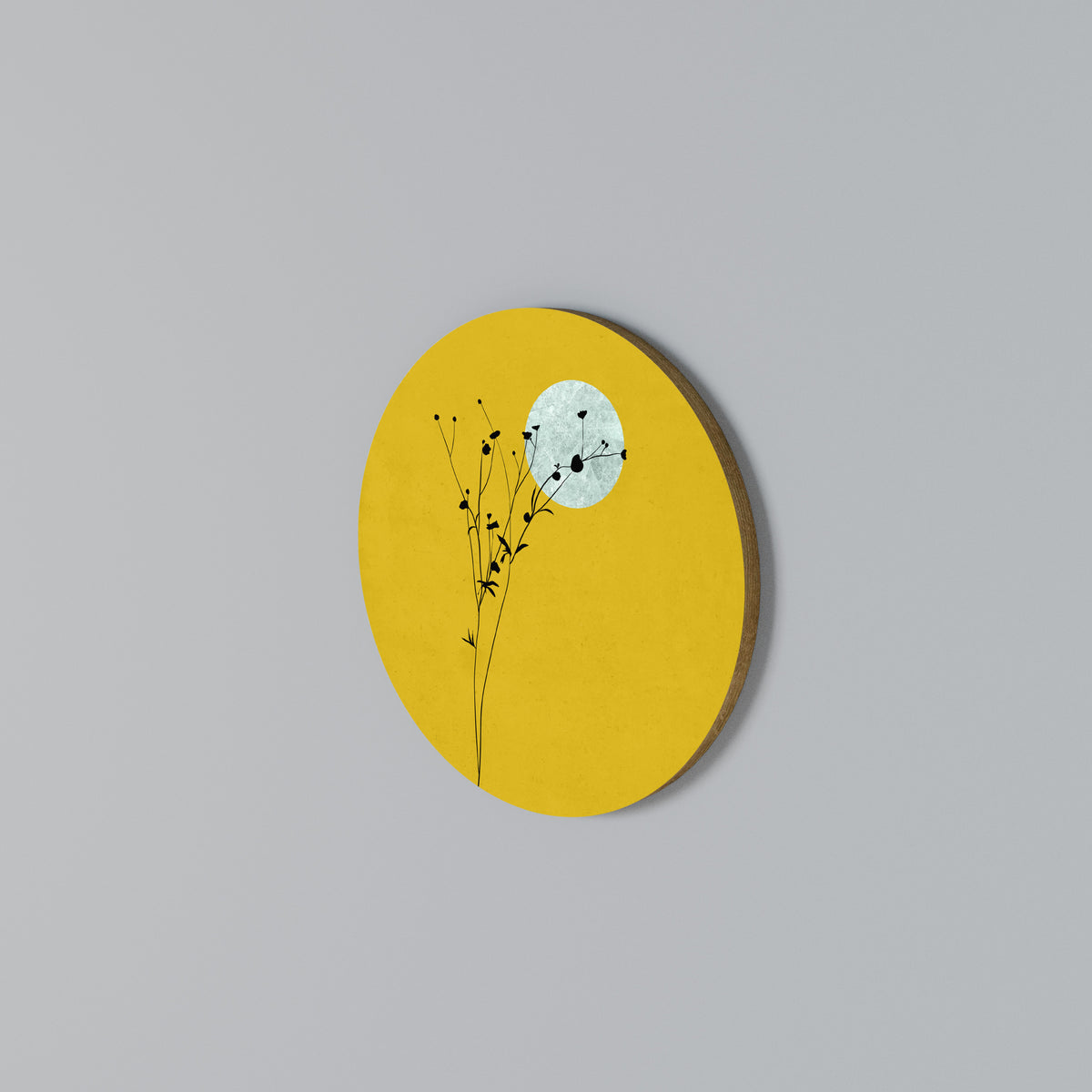 RISE IN THE LIGHT Round Wall Art