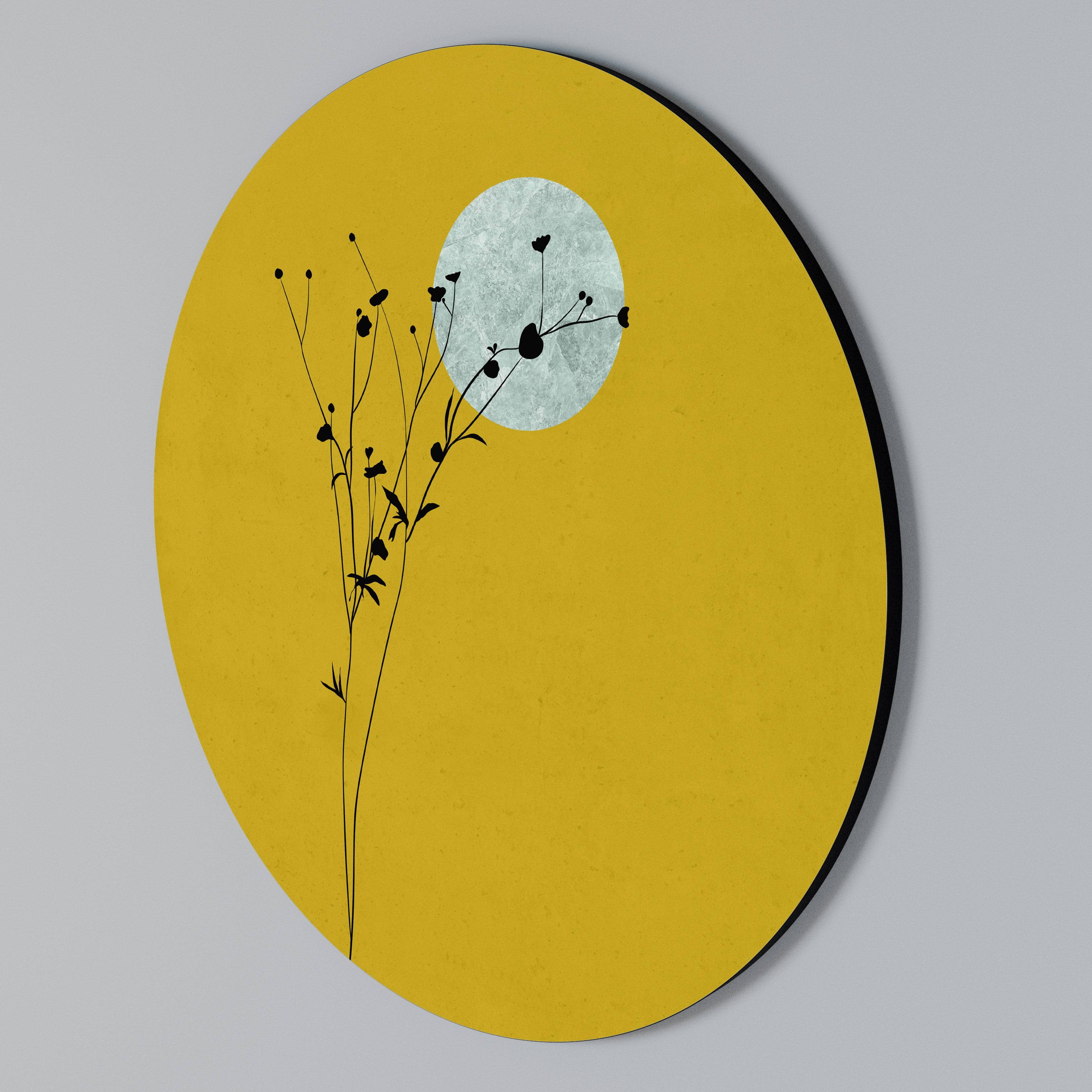 RISE IN THE LIGHT Rundes Wandbild