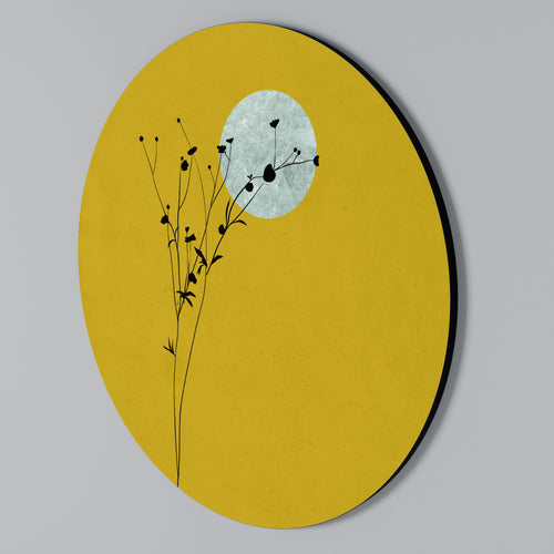 RISE IN THE LIGHT Rundes Wandbild