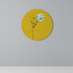 RISE IN THE LIGHT Runde Wanddekoration Ø 69 cm