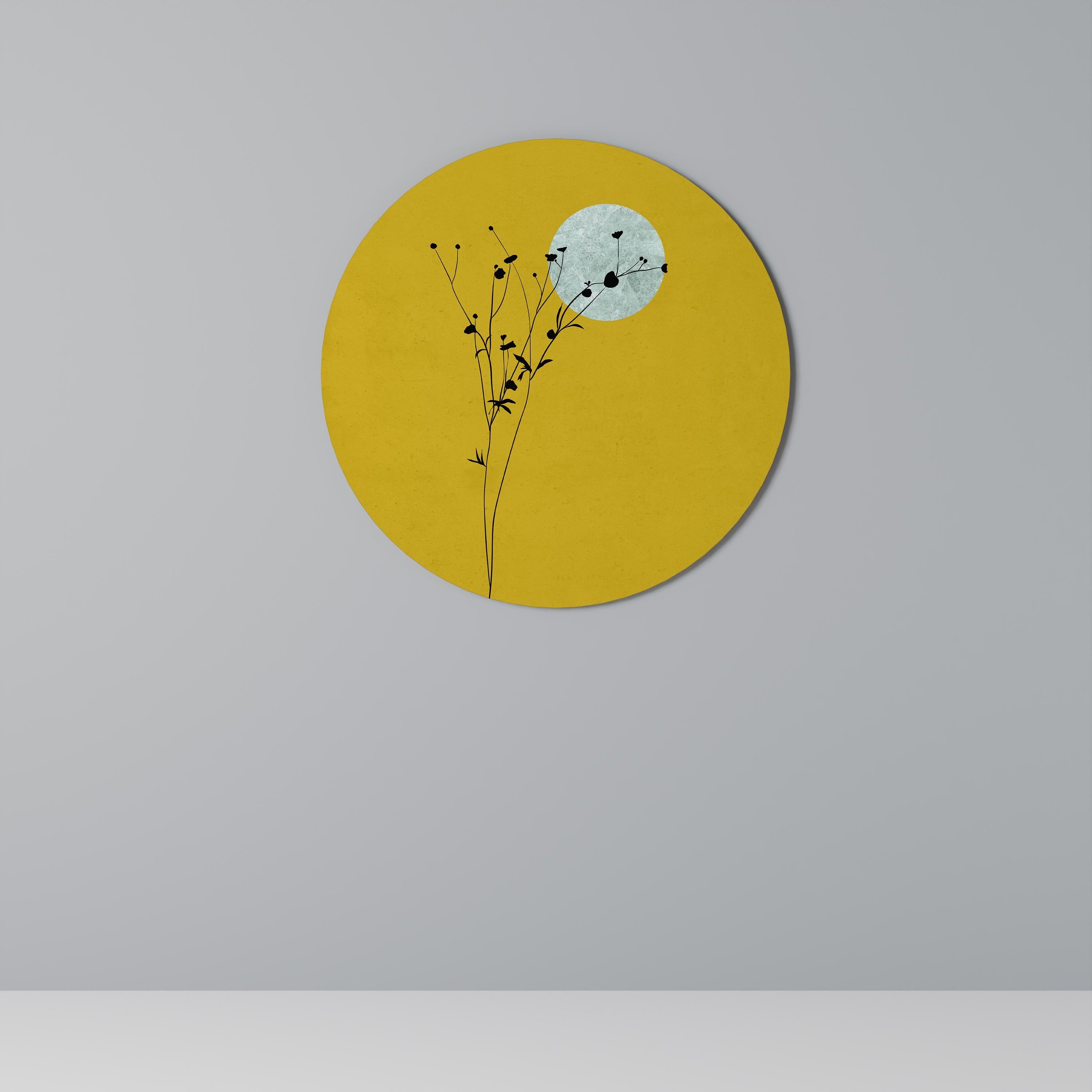 RISE IN THE LIGHT Round Wall Art